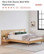 Oak queen bed for sale  San Diego