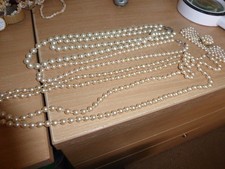 Vintage pearl necklaces for sale  NORTHAMPTON