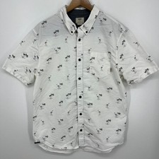Camisa masculina Vans manga curta botão tamanho G branca estampa flamingo ajuste clássico comprar usado Camisa masculina Vans manga curta botão tamanho G branca estampa flamingo ajuste clássico comprar usado  Enviando para Brazil