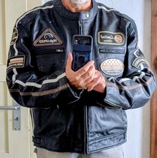motorradjacke leder gebraucht kaufen  Gerbstedt