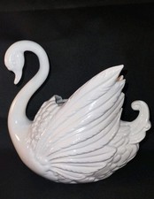 White swan vase for sale  Mason