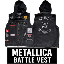 Metallica battle vest for sale  Loveland