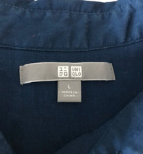Uniqlo dark blue for sale  LONDON