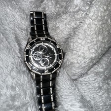 Bulova black crystal for sale  Rock Island