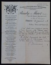 Billhead facture paris d'occasion  Nantes-