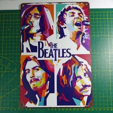 The beatles blechschild gebraucht kaufen  Hamburg