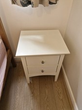White bed side for sale  WOKINGHAM