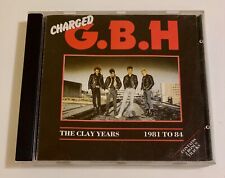 Punk CD - Charged G.B.H GBH - The Clay Years: 1981 To 84 1984 - 16 Songs (1988) comprar usado  Enviando para Brazil