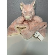 Cobertor de segurança coelho rosa Lovey Baby conforto brinquedo macio de pelúcia comprar usado  Enviando para Brazil