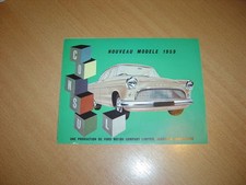 DEPLIANT Ford Consul de 1959 comprar usado  Enviando para Brazil