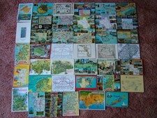 Foreign overseas map for sale  SPALDING