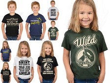 Kindershirt angeln lustiges gebraucht kaufen  Fürstenstein