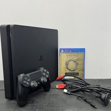 Playstation 4 Slim PS4 500GB TESTADO COM CONTROLE DE JOGO E LEADS POSTAGEM RASTREADA GRÁTIS comprar usado  Enviando para Brazil