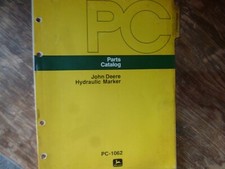 Usado, Marcador hidráulico John Deere peças catálogo manual livro original PC-1062 comprar usado  Enviando para Brazil