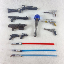 5-20 peças 1:12 Blaster rifle pistola armas sabre de luz arma para 6" Star Wars GI Joe comprar usado  Enviando para Brazil