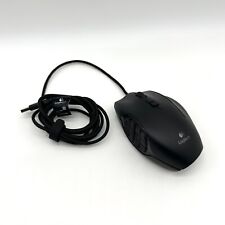 Logitech G600 MMO Ratón para Juegos USB Láser Ratón para Juegos Negro segunda mano  Embacar hacia Argentina