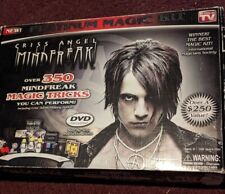 Kit mágico Criss Angel Mindfreak platina com DVD. 350 truques de mágica. caixa aberta... comprar usado  Enviando para Brazil