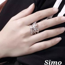 Anello donna argento usato  Ravenna