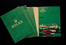 Rolex cosc booklet usato  Reggio Calabria