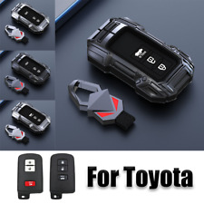 Usado, Capa chave de carro liga de zinco silicone para Toyota Camry Corolla Avalon Tacoma comprar usado  Enviando para Brazil