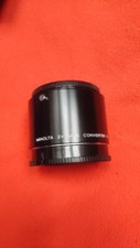 Minolta telekonverter teleconv gebraucht kaufen  Hemer