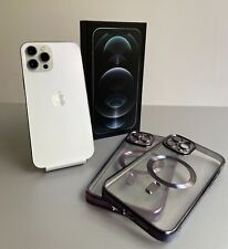 Apple iPhone 12 Pro Max 256gb 100% bateria caixa aberta, branco + duas capas, usado comprar usado  Enviando para Brazil