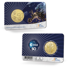Coincard 0.5€ Euros Pays-Bas 2025 ESA Space na sprzedaż  Wysyłka do Poland