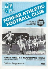 Forfar athletic meadowbank for sale  DUNBAR