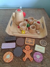 Wooden tea set for sale  NOTTINGHAM