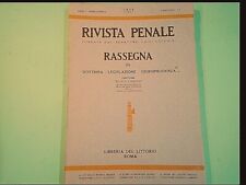 Rivista penale marzo usato  Comiso