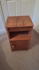 Wooden bedside table for sale  LEEDS