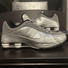 Raro 2010 Nike Shox R4 FW LE Metálico/Branco/Preto Tamanho 13 DS 386154 comprar usado  Enviando para Brazil