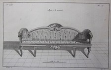 1770 Sopha moderne Boucher Dupin arredamento Design divano Furniture Couch sofa comprar usado  Enviando para Brazil