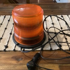 Luz estroboscópica intermitente ámbar/naranja magnética 224X-probada-equipo de seguridad pública segunda mano  Embacar hacia Mexico