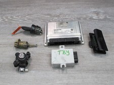 2004-2006 BMW E46 M54 330i MOTOR ECU DME IMMO CONJUNTO DE CHAVES DE TRAVA DE PORTA-MALAS DE IGNIÇÃO, usado comprar usado  Enviando para Brazil