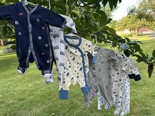 Lote de marca boutique infantil menino | Baby Boden, Little Me, Hanna Andersson | NB-3 MO comprar usado  Enviando para Brazil