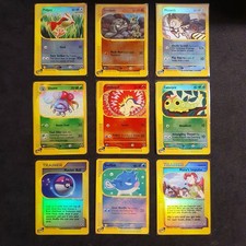 Lotto 9 Carte Pokèmon Reverse Holo Expedition ENG🇬🇧 2002 WOTC Near Mint📩 comprar usado  Enviando para Brazil