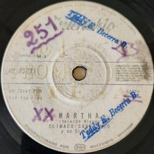 CLIMACO SARMIENTO MARTHA 🔊COLOMBIAN GAITA RARE PROMO EDITION 60s 🔊 HEAR AUDIO comprar usado  Enviando para Brazil