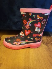Girls unicorn wellies for sale  FELIXSTOWE