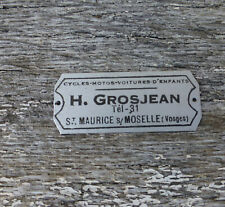 Plaque velo moto d'occasion  Dompaire