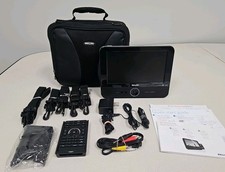 DVD player portátil Philips DCP851/37 com controle remoto iPod dock SD AV testado funciona comprar usado  Enviando para Brazil