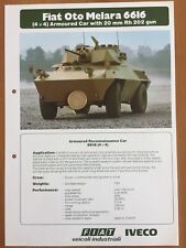 Rara brochure armoured usato  Torino