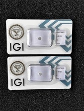 Diamantenpaar 45ct vvs1 gebraucht kaufen  Waltrop