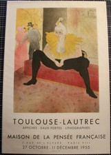 Toulouse lautrec affiche d'occasion  Longueville-sur-Scie