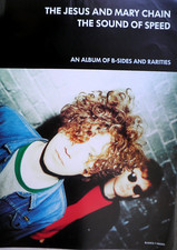 Usado, RARO PÔSTER PROMOCIONAL DE MÚSICA VINTAGE JESUS AND MARY CHAIN THE SOUND OF SPEED 1993 comprar usado  Enviando para Brazil
