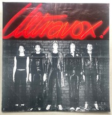 Pôster promocional original raro vintage 1977 álbum Ultravox "My Sex". comprar usado  Enviando para Brazil
