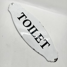 Toilet metal sign for sale  Lancing