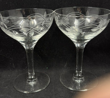 Etched crystal cordial for sale  Savannah