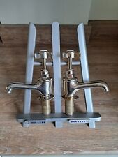 Pair brass howard for sale  SOUTHAMPTON