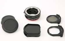 Adaptador de montaje de filtro desplegable Meike EF a EOS-R con filtro ND transparente y variable segunda mano  Embacar hacia Mexico